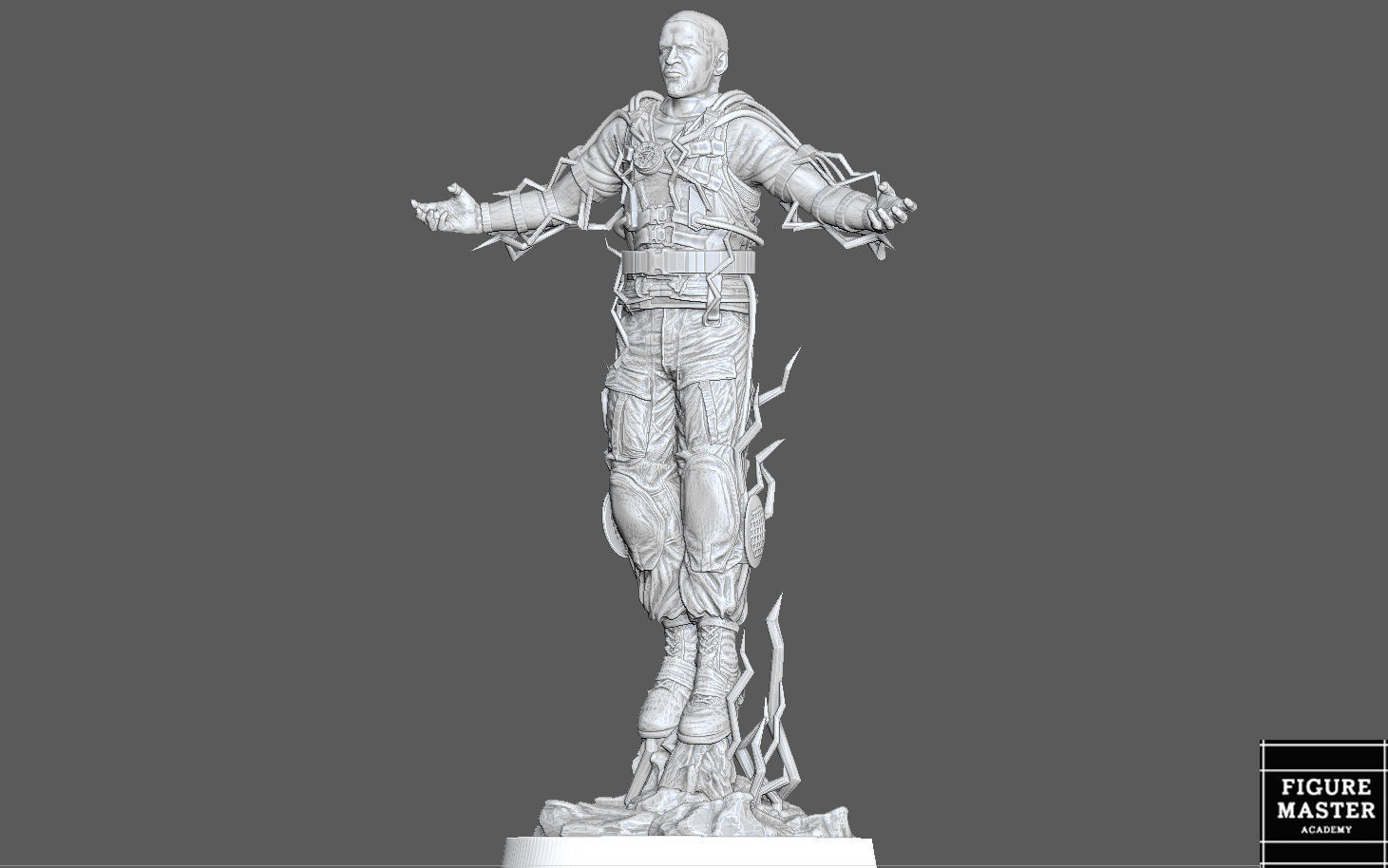 ELECTRO JAMIE FOXX SPIDERMAN NO WAY HOME MCU MARVEL 3D PRINT 3D print model_14