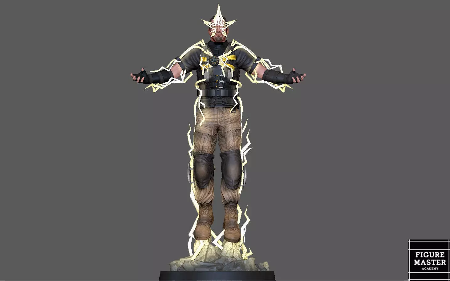 ELECTRO JAMIE FOXX SPIDERMAN NO WAY HOME MCU MARVEL 3D PRINT 3D print model_0