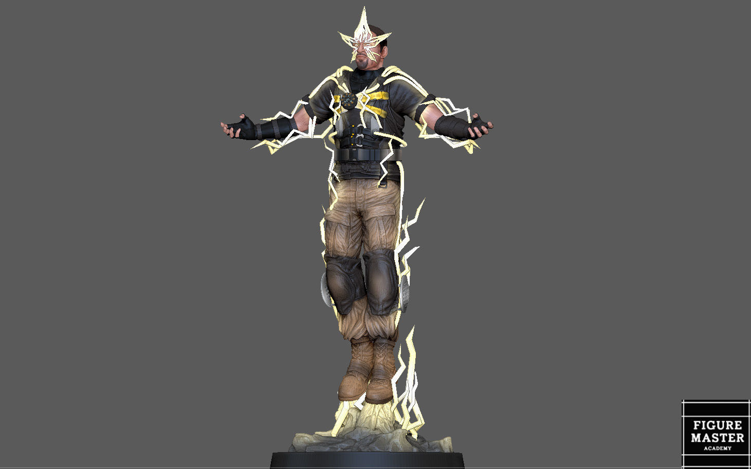 ELECTRO JAMIE FOXX SPIDERMAN NO WAY HOME MCU MARVEL 3D PRINT 3D print model_5