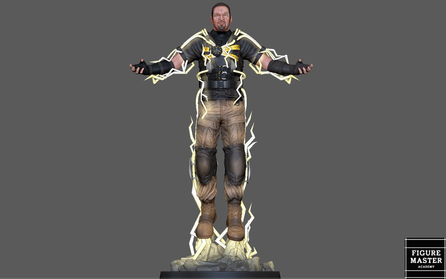 ELECTRO JAMIE FOXX SPIDERMAN NO WAY HOME MCU MARVEL 3D PRINT 3D print model_9