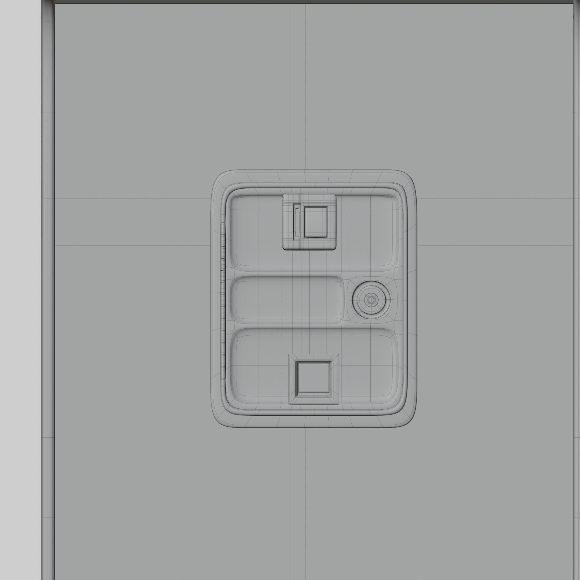 Street Fighter II Arcade Machine Free 3D model_5