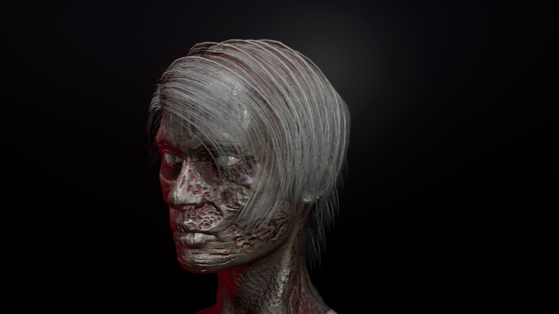 Zombie family bundle 3D Model Collection_18