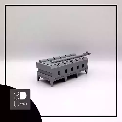 Mixing and Stirring Unit 3D print model