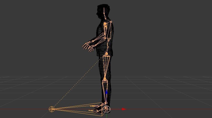 Businessman 03 Low-poly 3D model_23