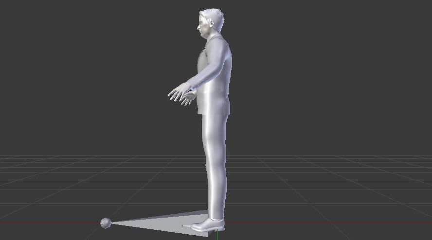 Businessman 03 Low-poly 3D model_15