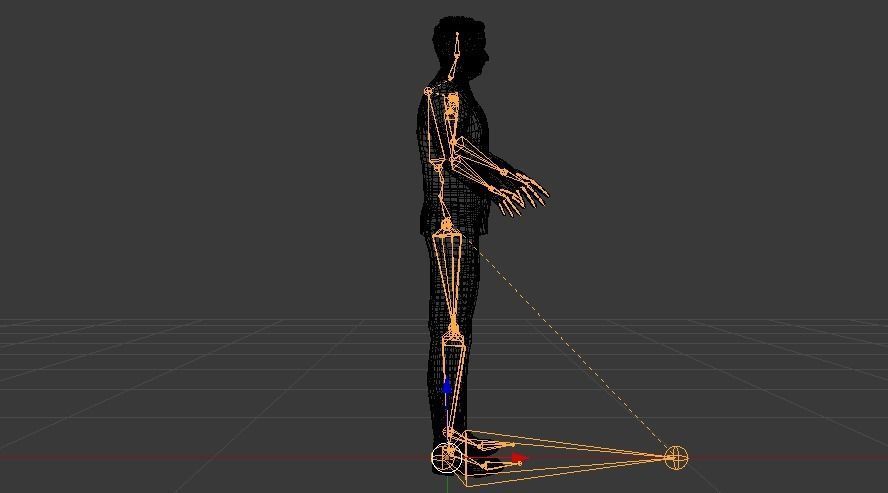 Businessman 03 Low-poly 3D model_21