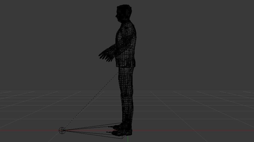 Businessman 03 Low-poly 3D model_19