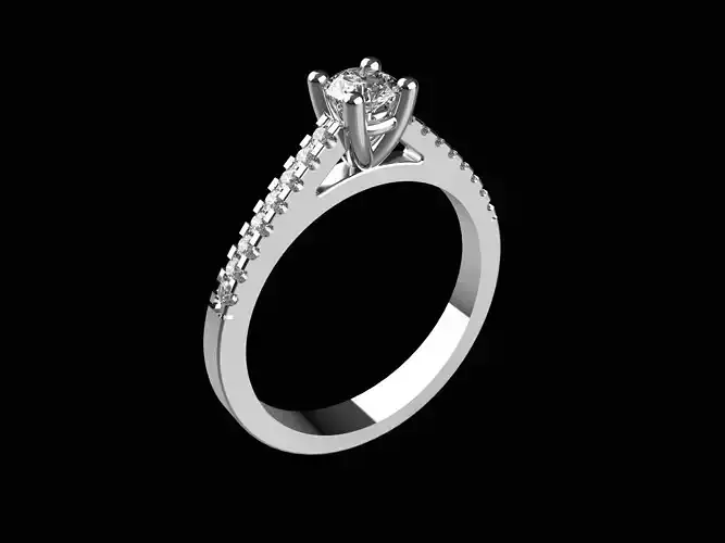 007 Engagement  ring 025ct 