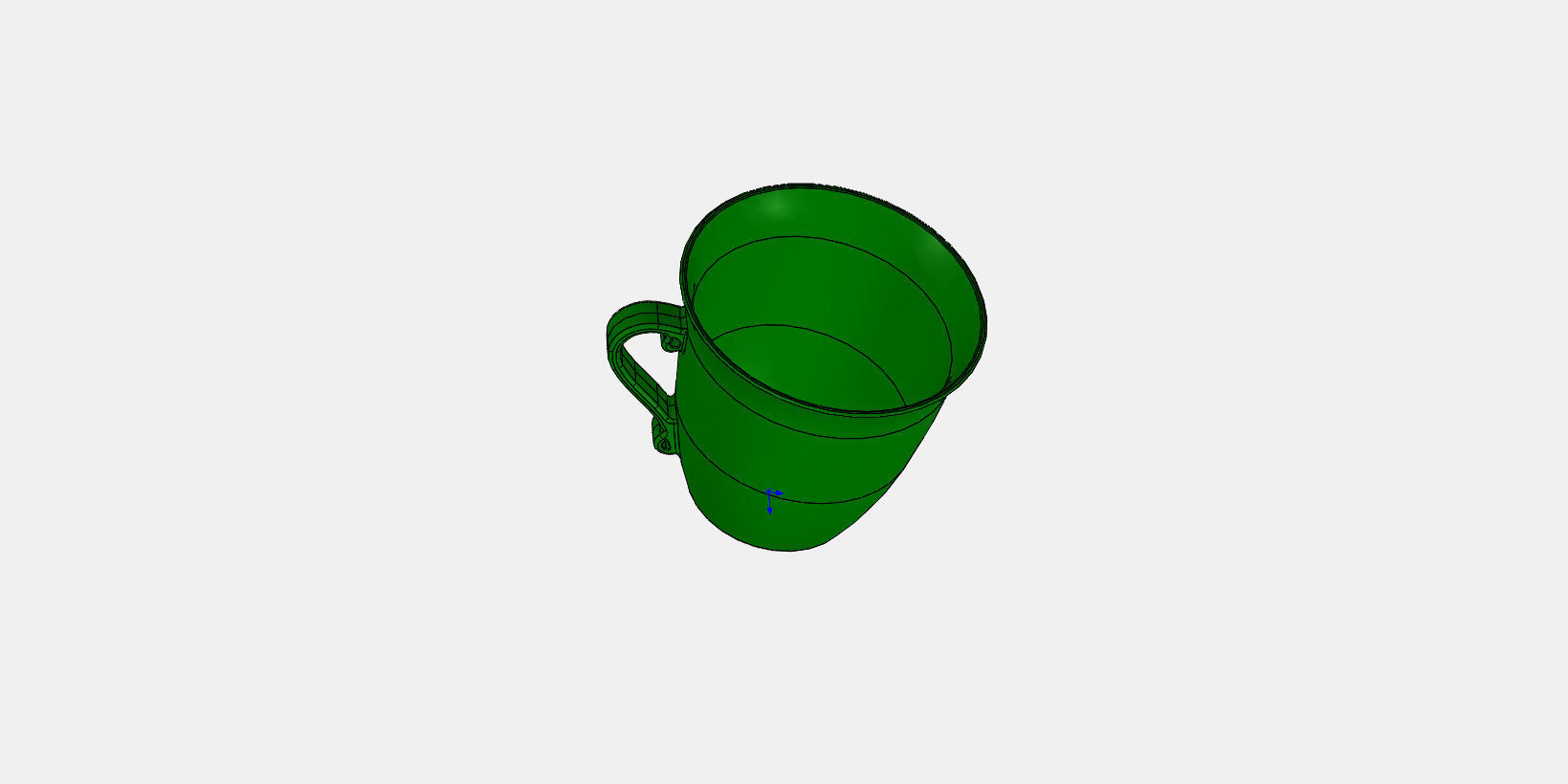tea cup 3D model_1