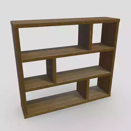 CC0 - Shelf 5 Free low-poly 3D model