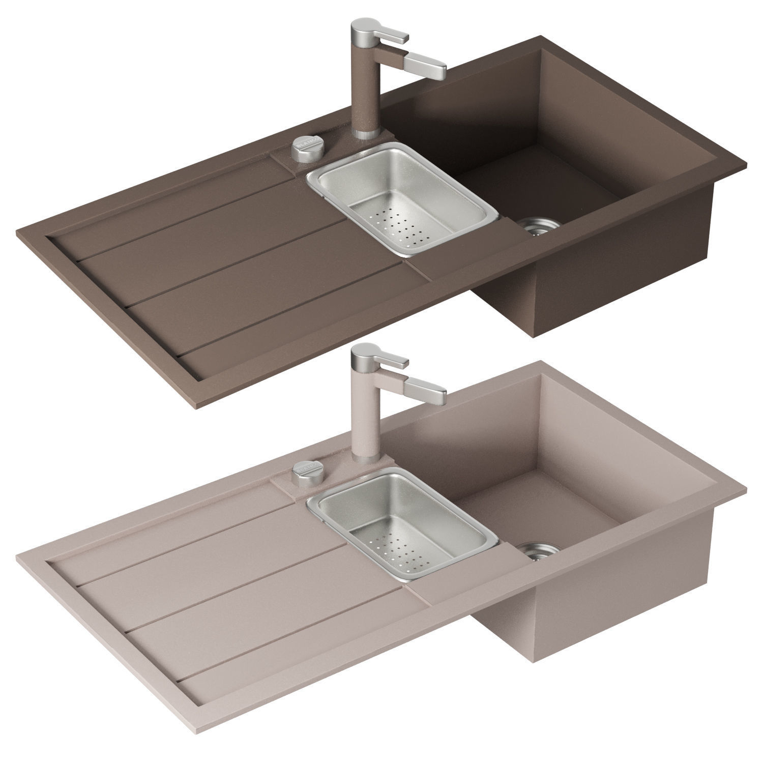 BLANCO SINK Low-poly 3D model_2