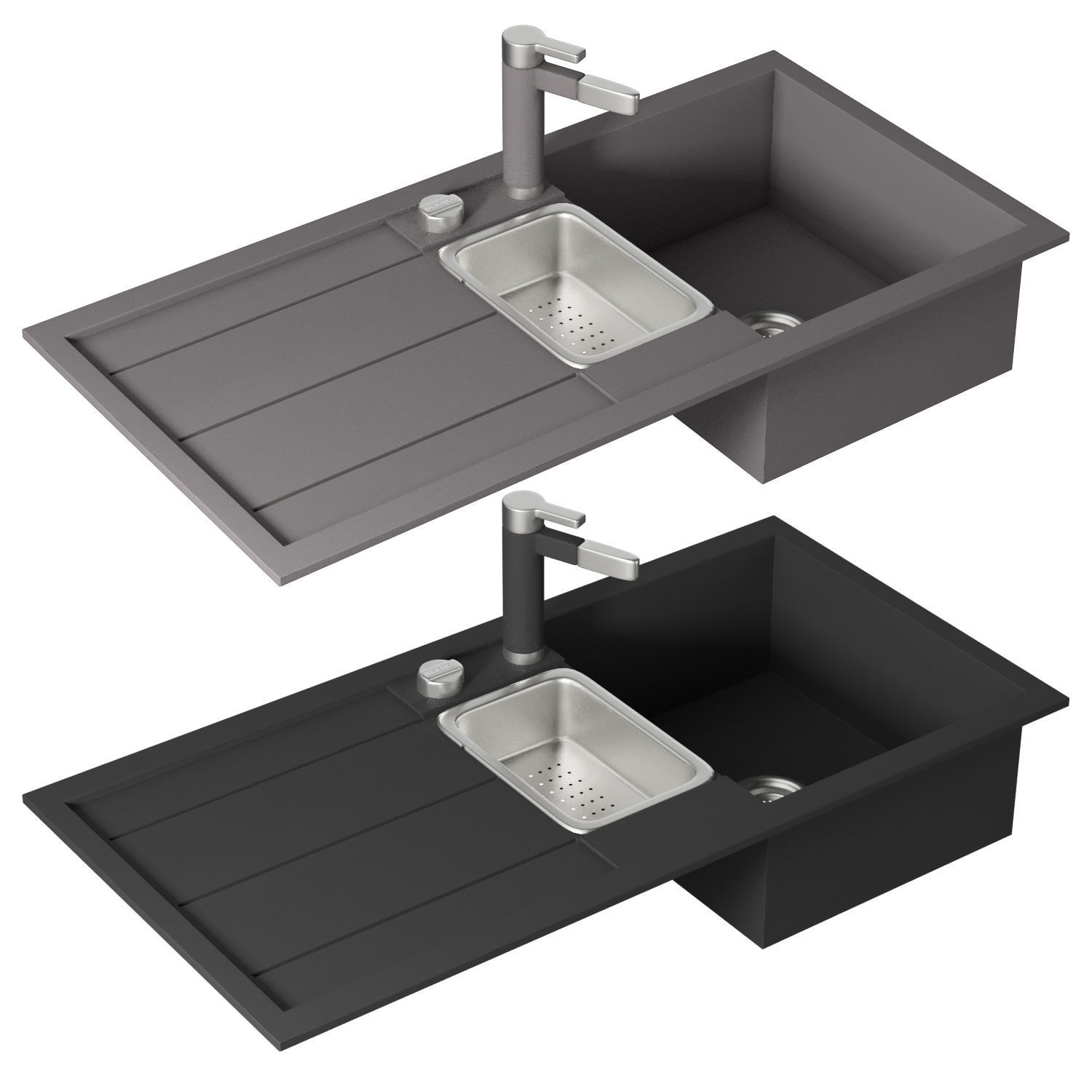 BLANCO SINK Low-poly 3D model_1