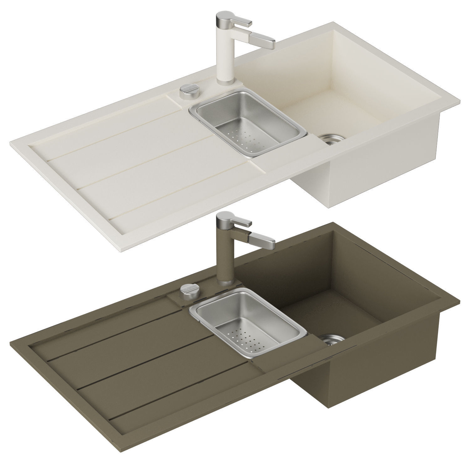 BLANCO SINK Low-poly 3D model_3