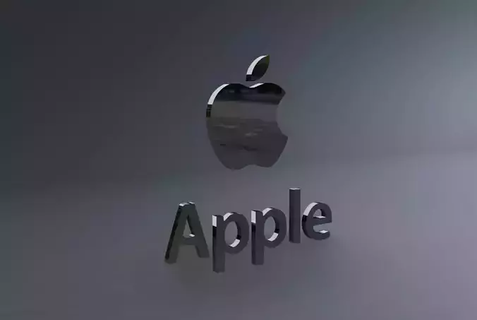 Apple 3D logo