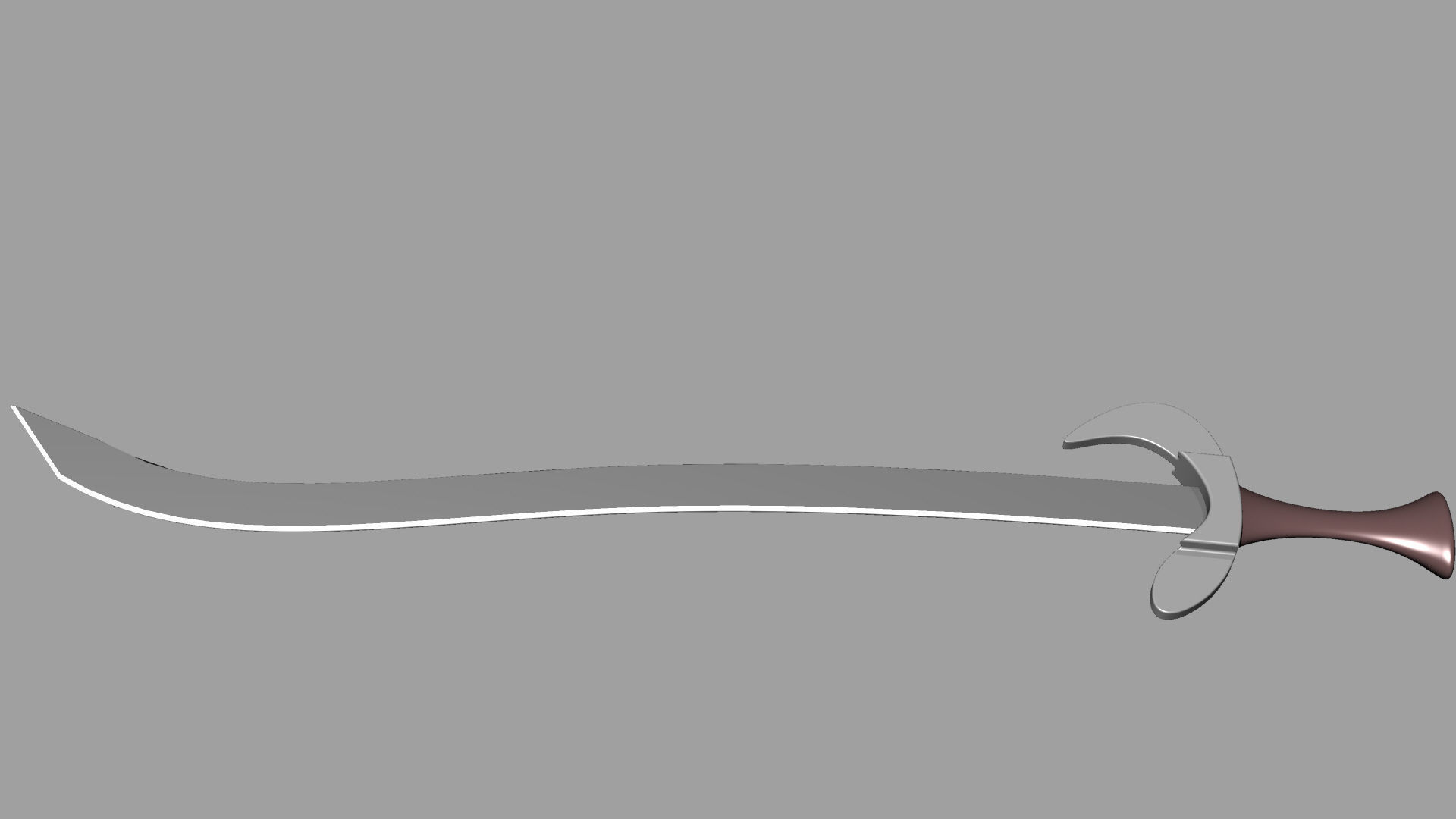 Sword 3d 3D model_2