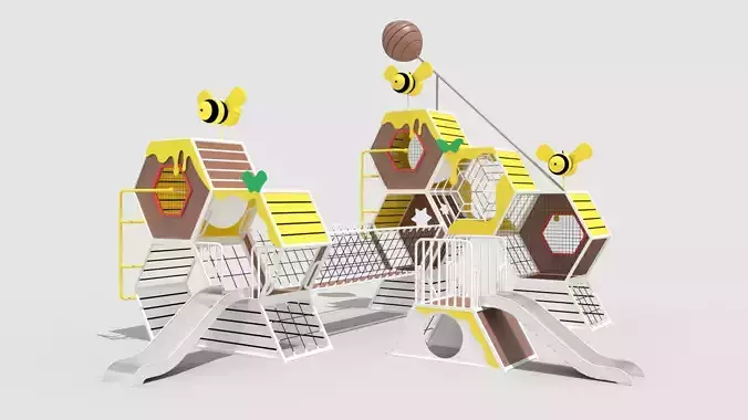 combine children honeycomb series play equipment