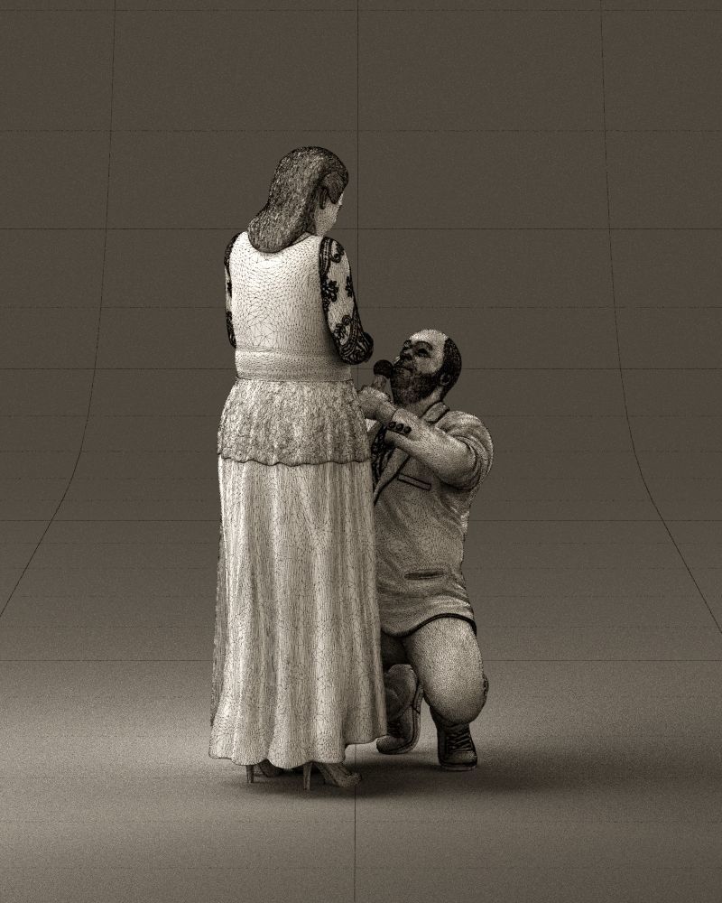 001059 man on knees making an offer of marriage 3D model_27