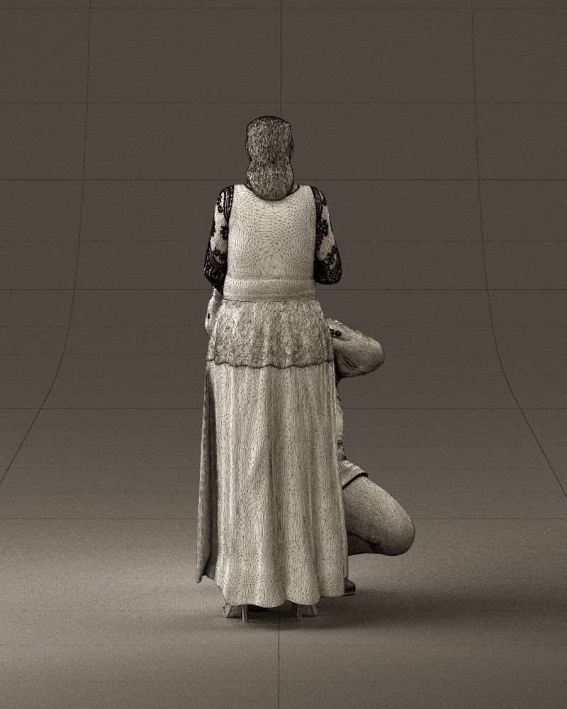 001059 man on knees making an offer of marriage 3D model_28