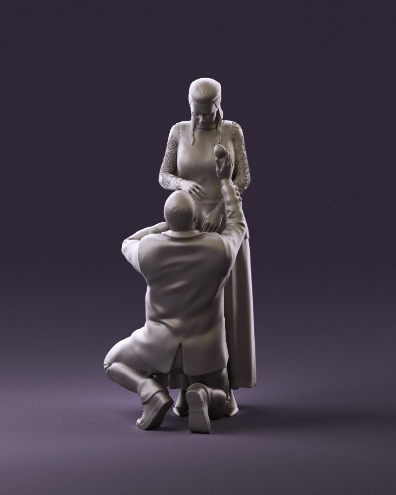 001059 man on knees making an offer of marriage 3D model_20