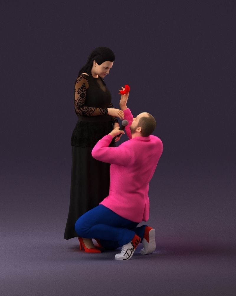 001059 man on knees making an offer of marriage 3D model_10