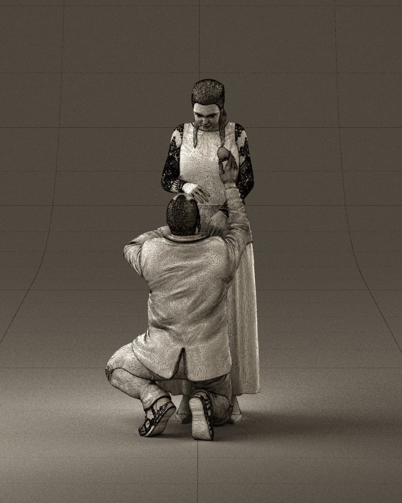 001059 man on knees making an offer of marriage 3D model_32
