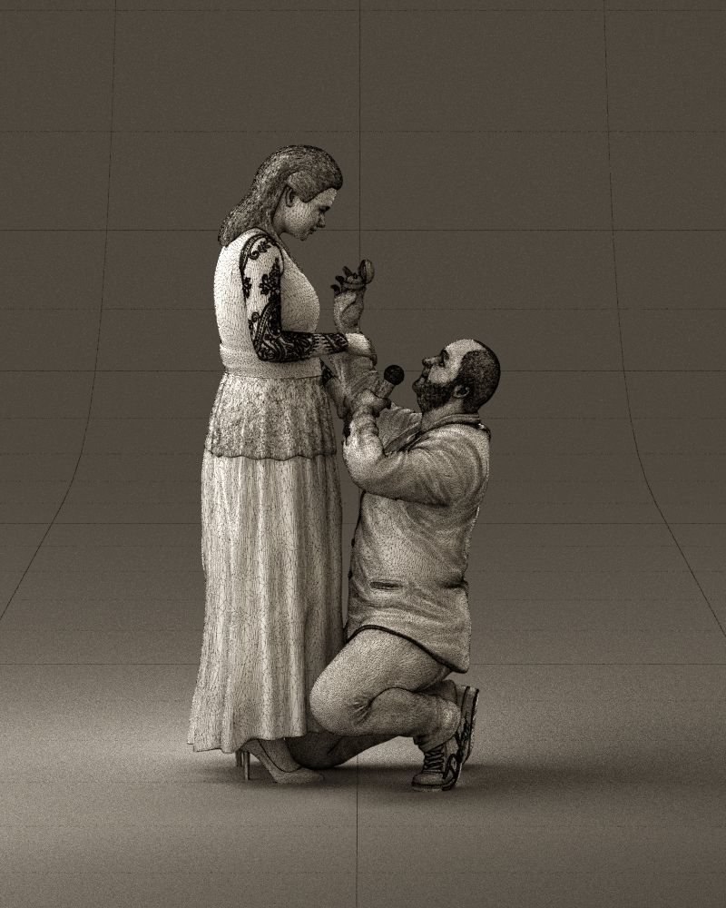 001059 man on knees making an offer of marriage 3D model_25