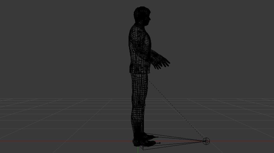 Businessman 05 Low-poly 3D model_17