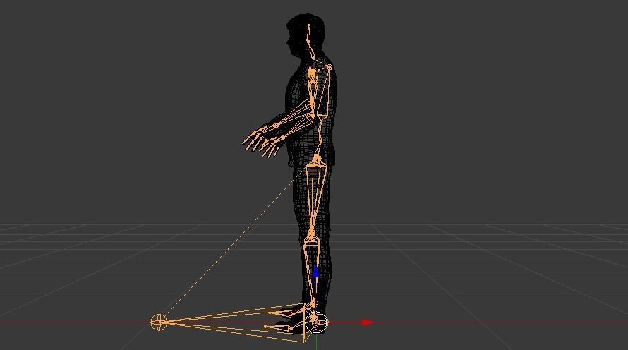 Businessman 05 Low-poly 3D model_23