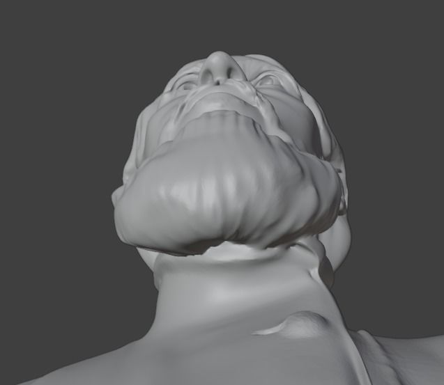 Rasputin bust 3D print model_9