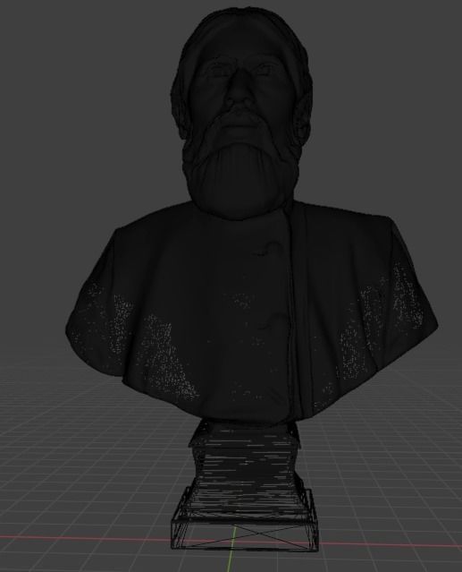 Rasputin bust 3D print model_18