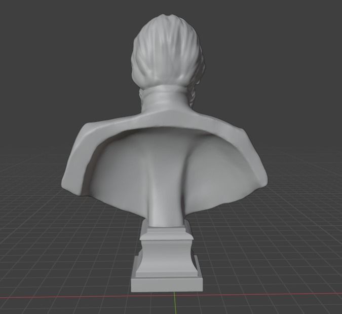 Rasputin bust 3D print model_4