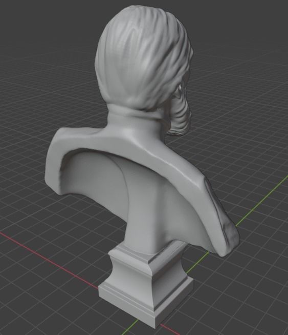 Rasputin bust 3D print model_7