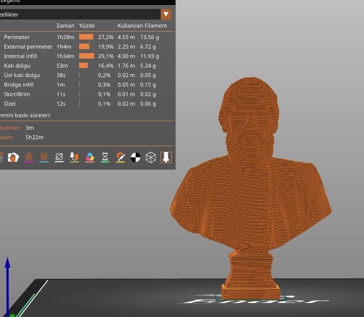 Rasputin bust 3D print model_20