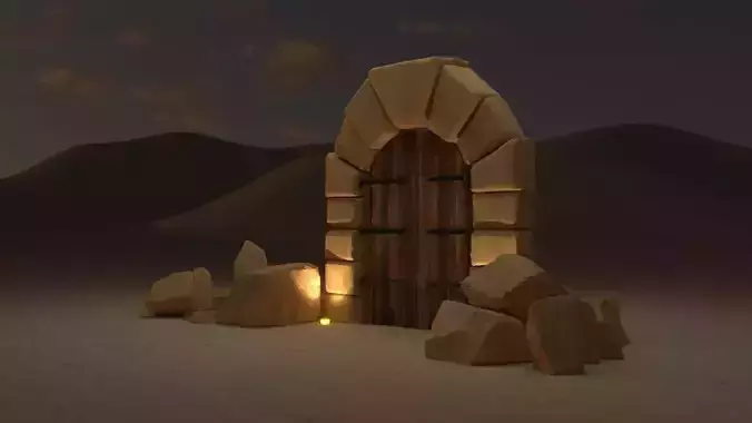 Arabic Traditional Arch Gate