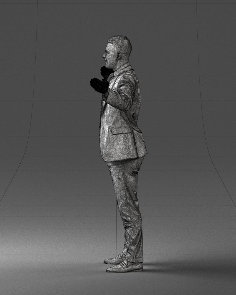 000297 Businessman in Blue Suit with Open Arms 1016 3dp 3D print model_15