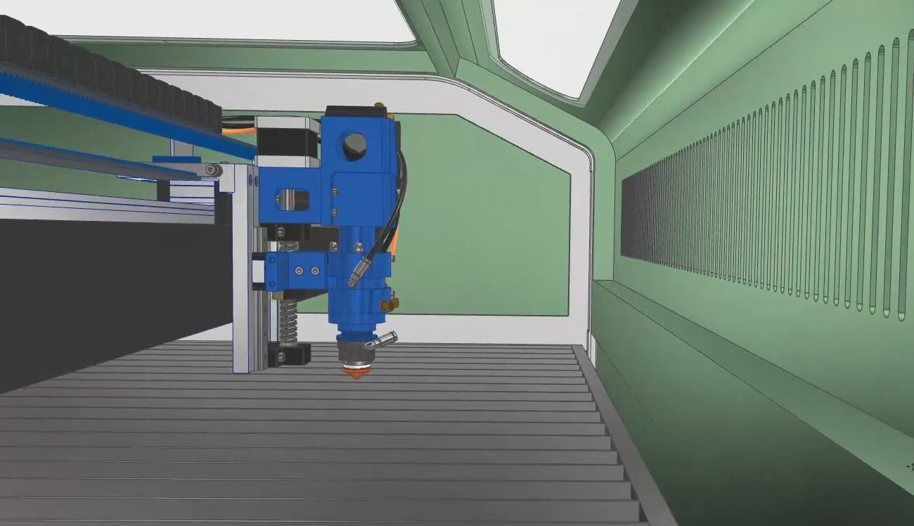 CNCLaserRTJ1390M cnc laser engraving machine 3D model_3