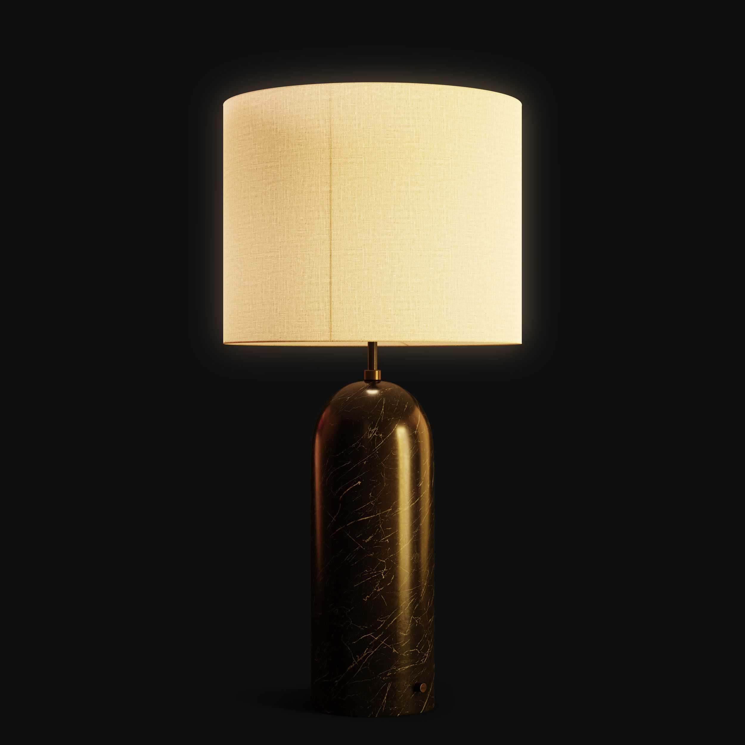 Lamp Floor Gubi Gravity XL Low 3D model_4