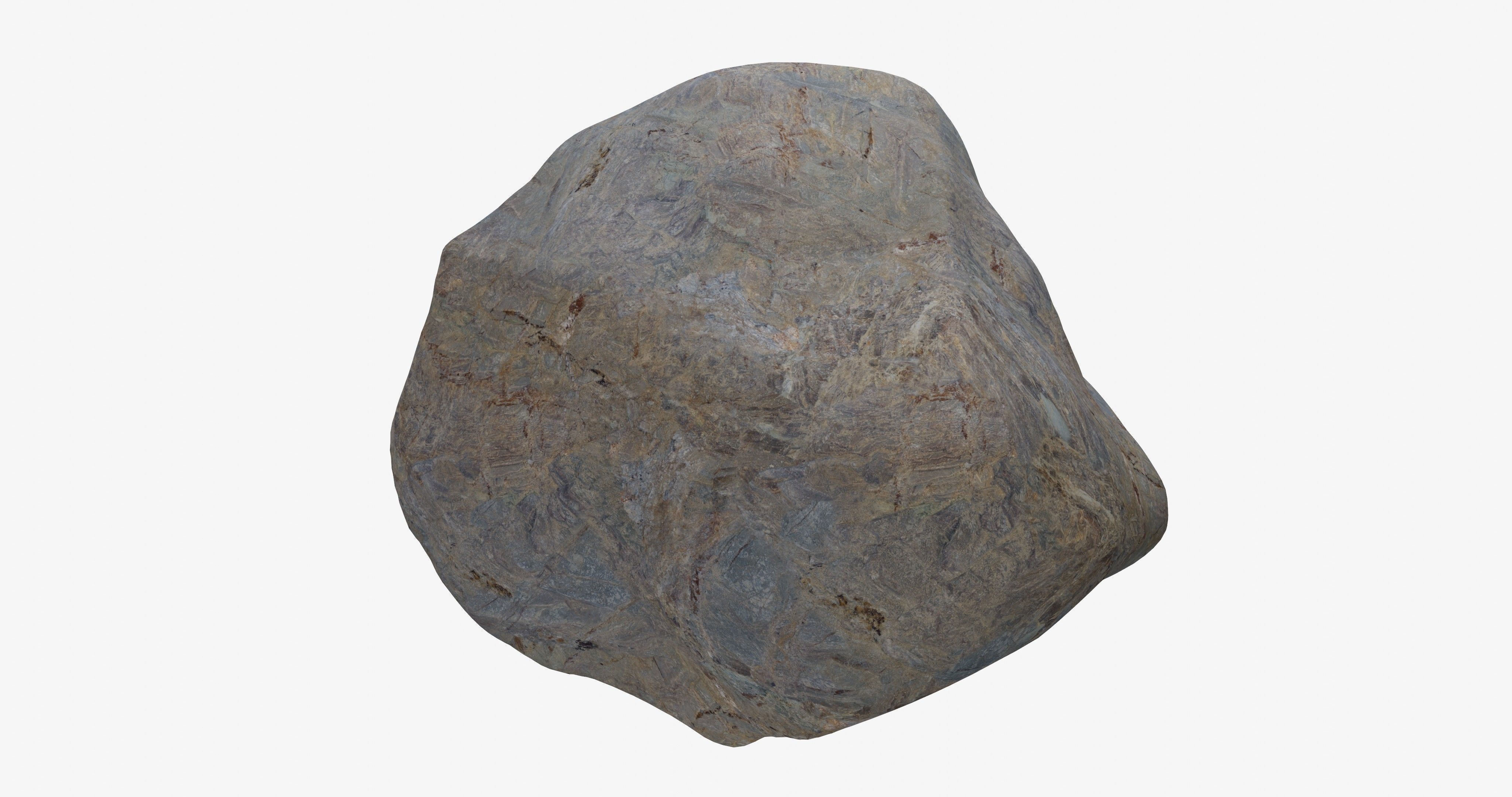 stone rock 3D model_2