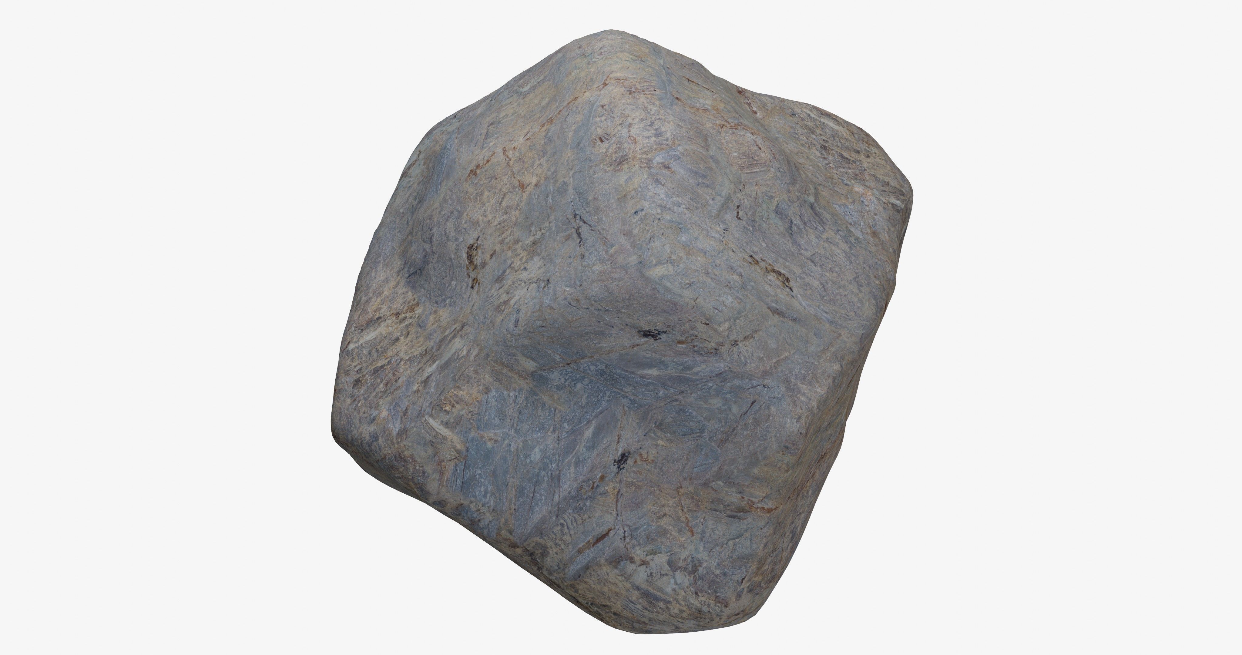 stone rock 3D model_4