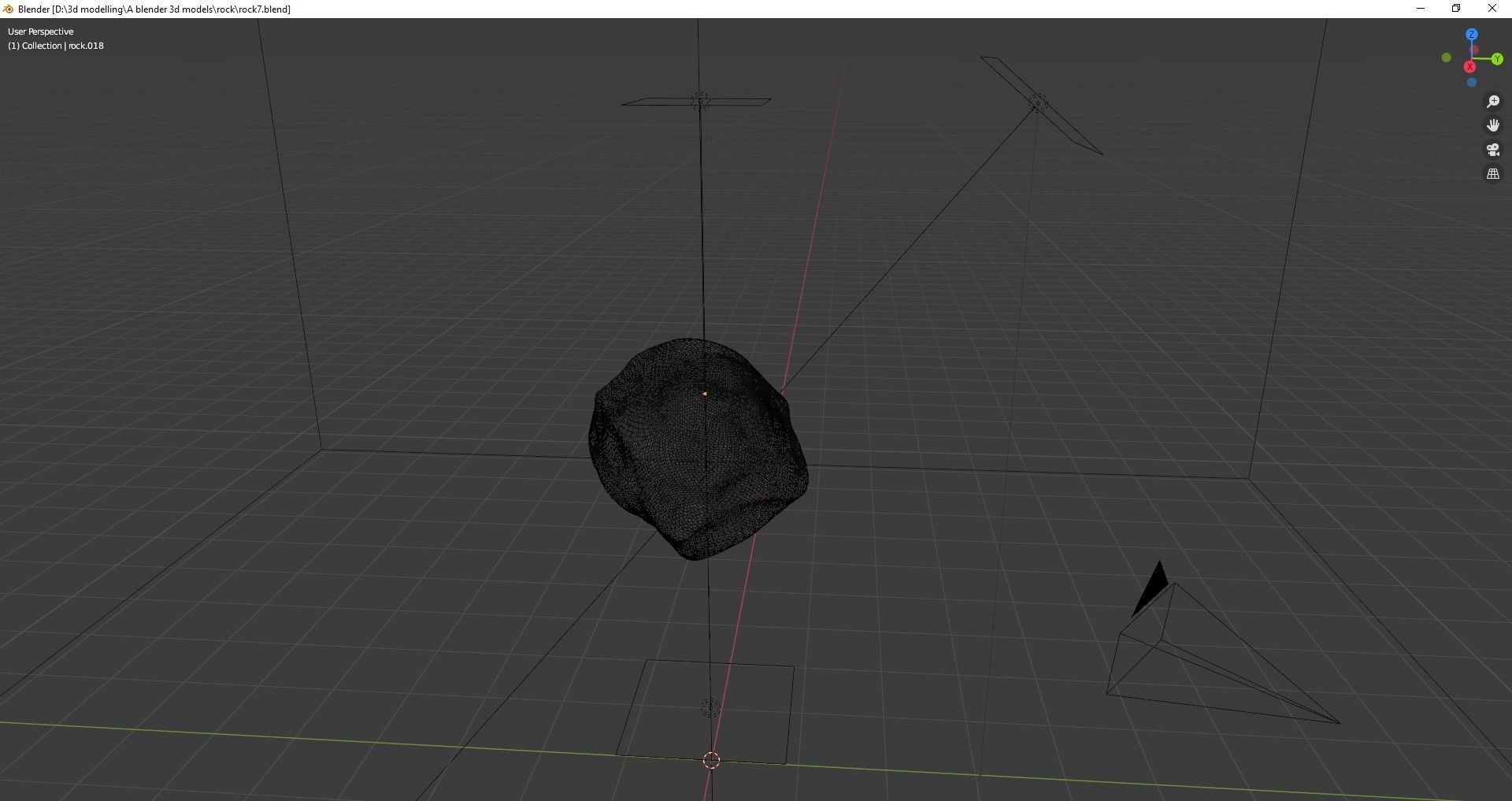 stone rock 3D model_21