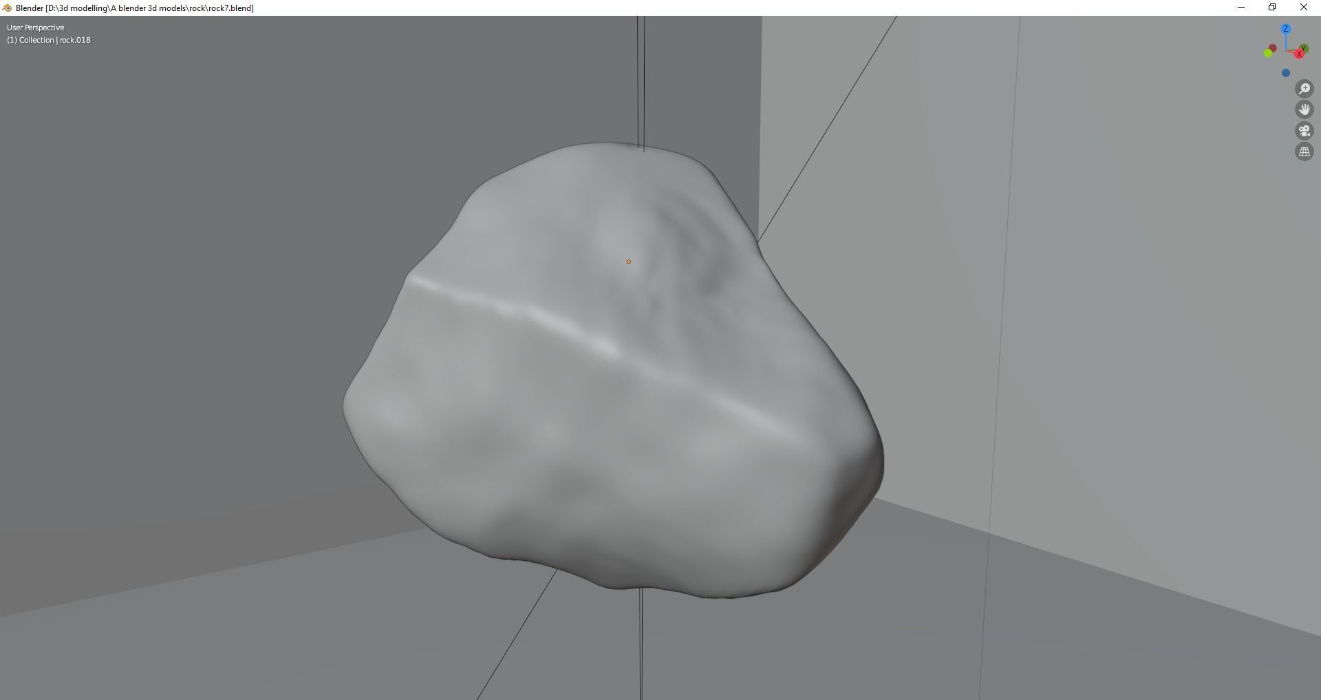 stone rock 3D model_16