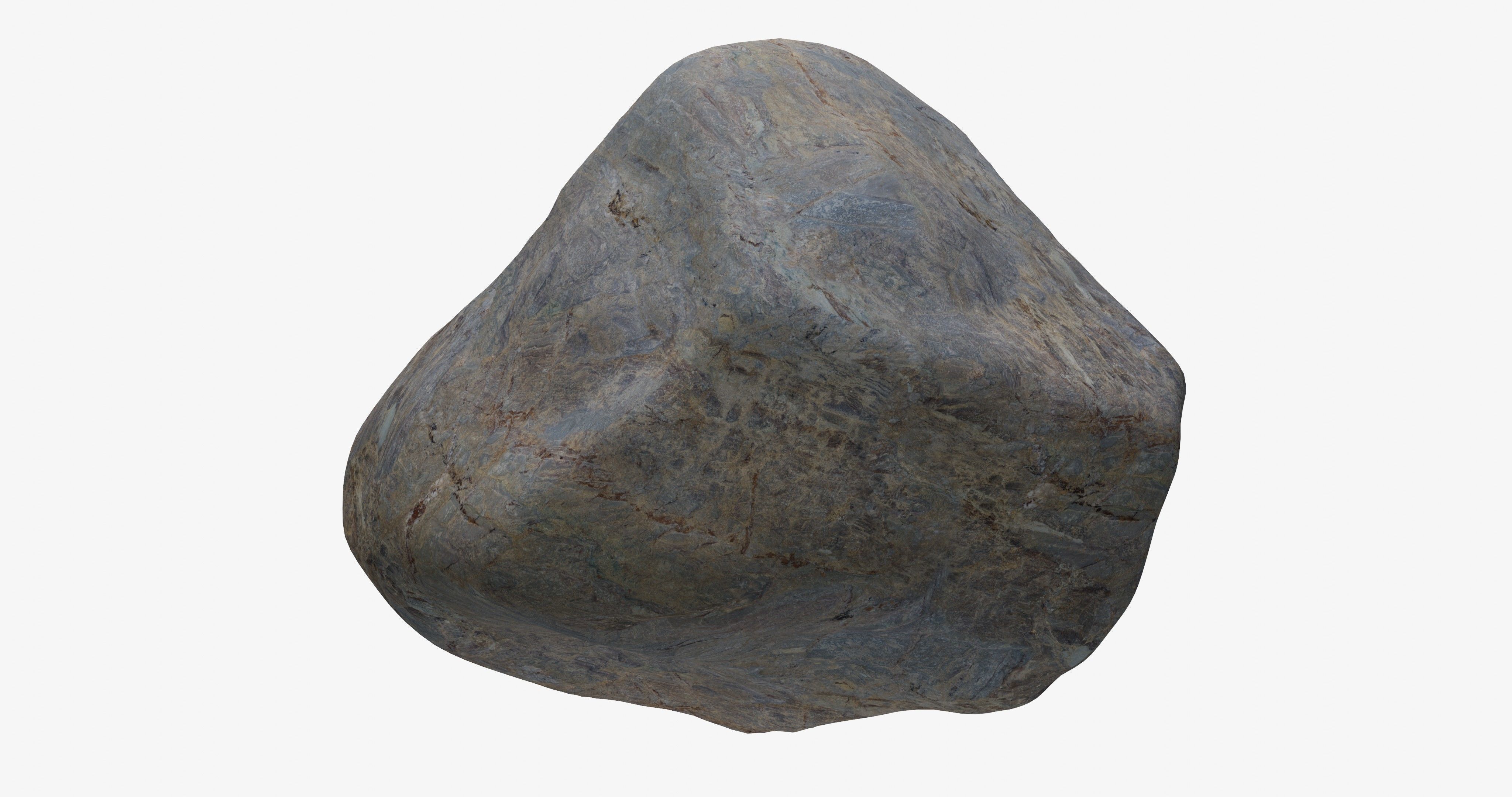 stone rock 3D model_1