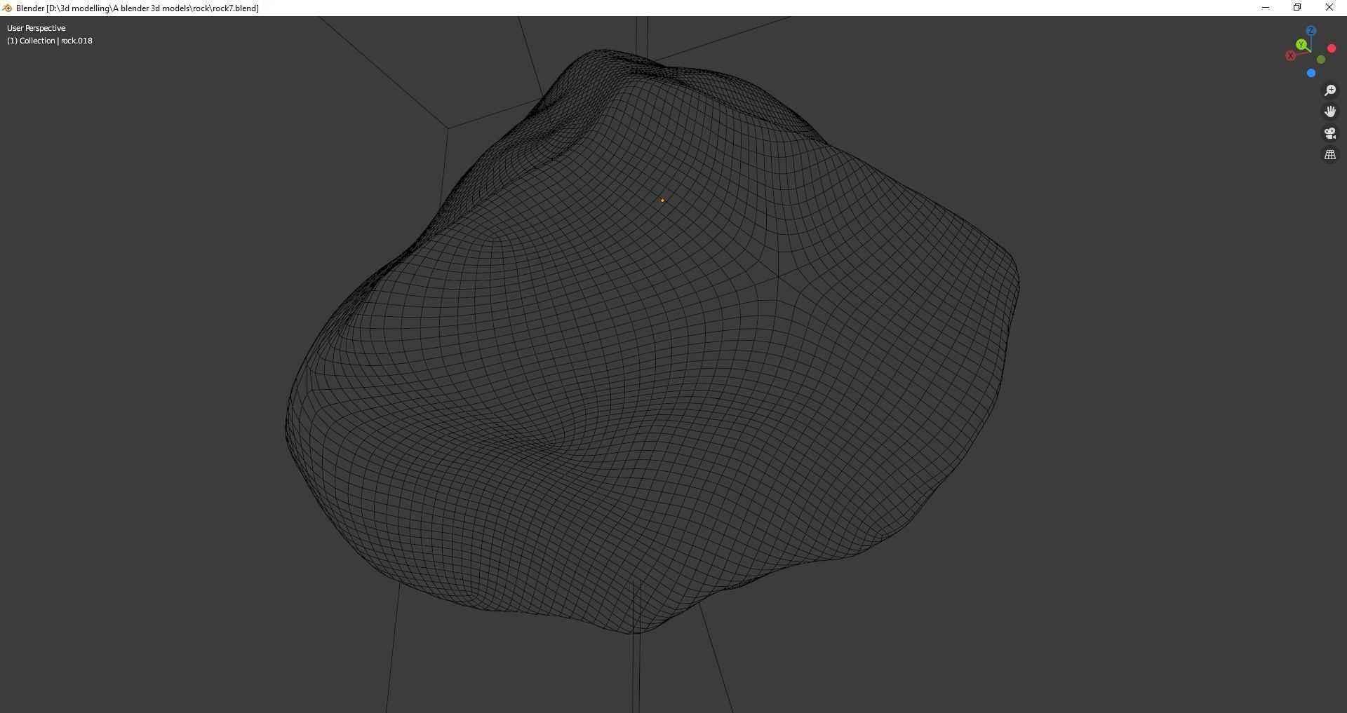 stone rock 3D model_25