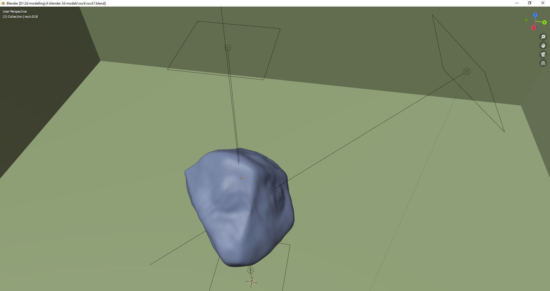 stone rock 3D model_20