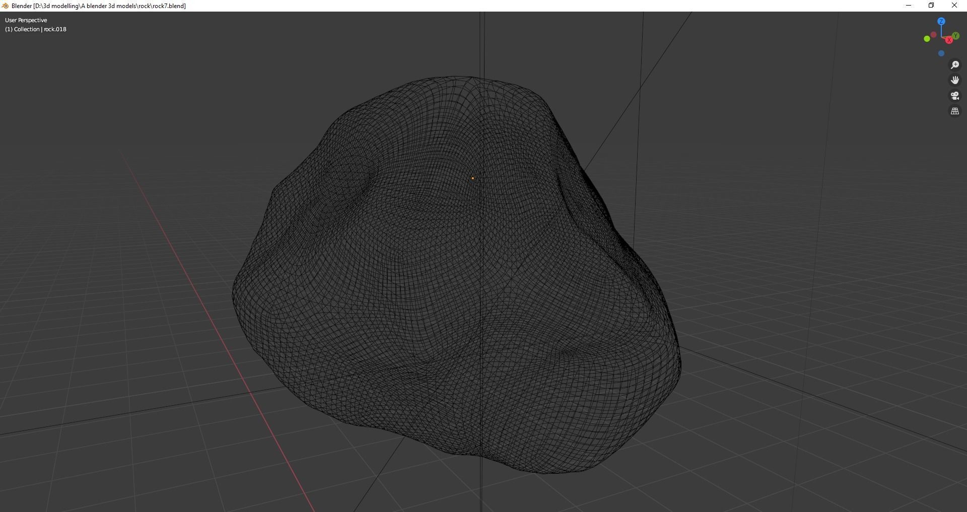 stone rock 3D model_22