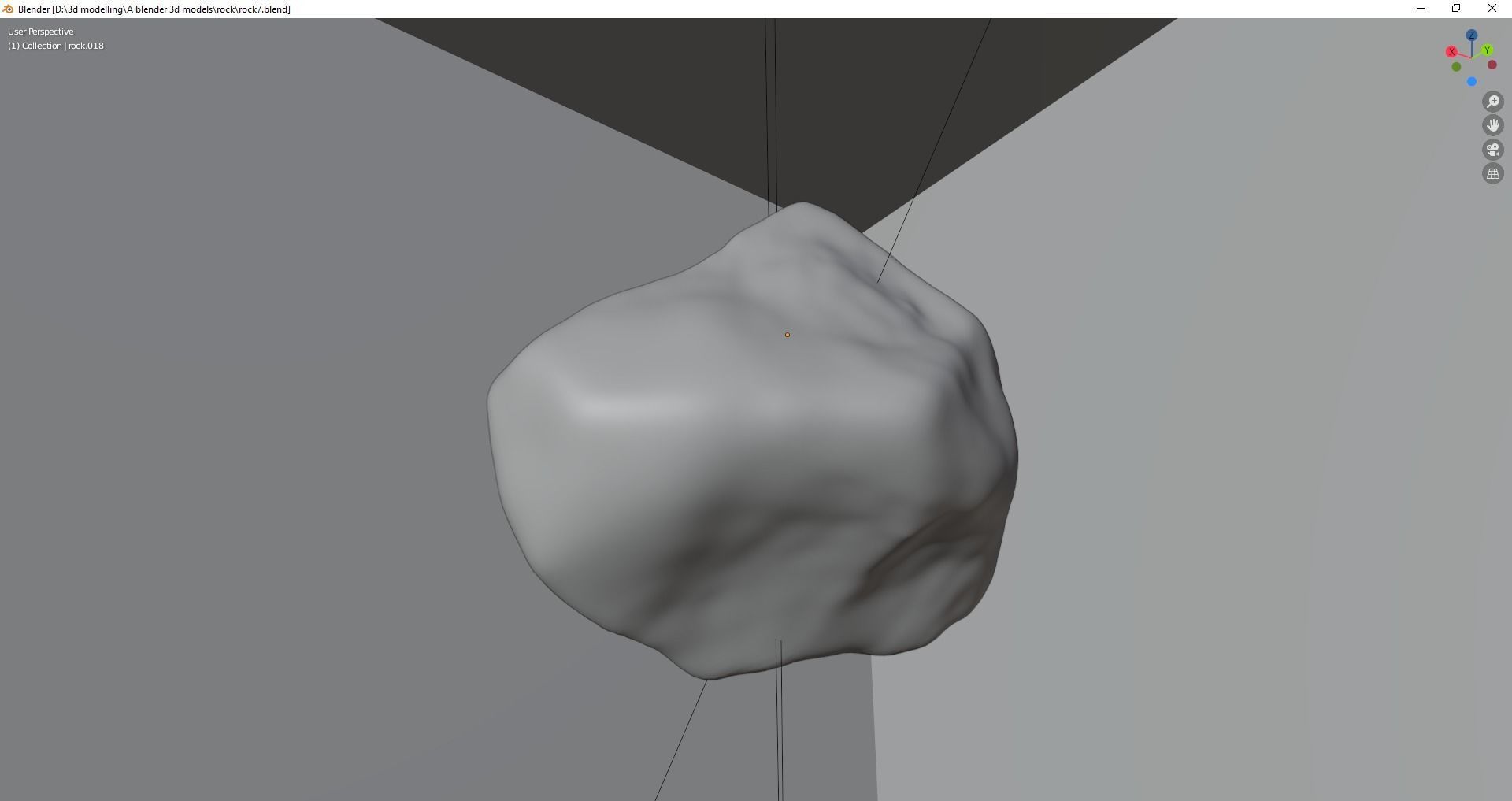 stone rock 3D model_17