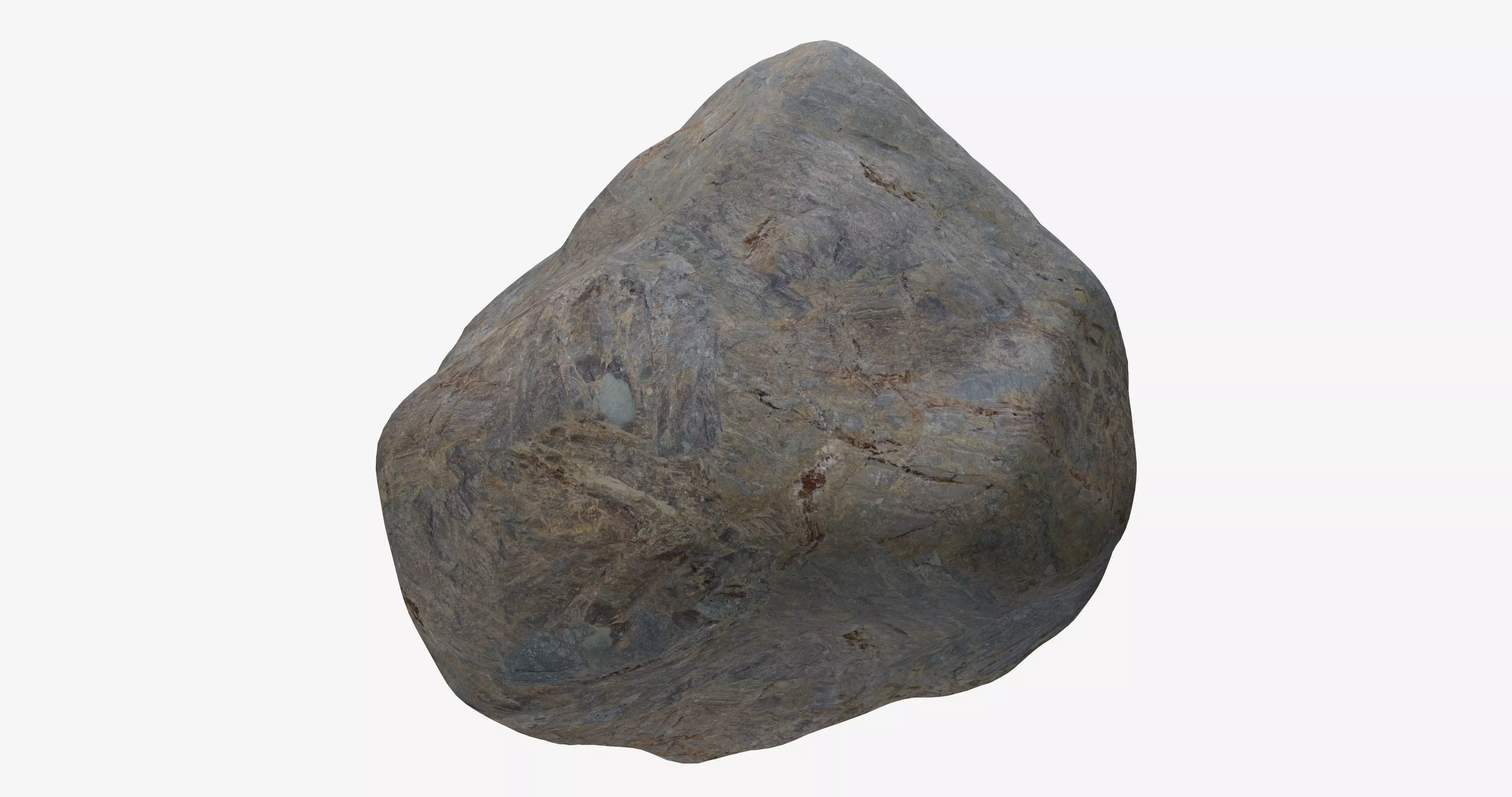 stone rock 3D model_0