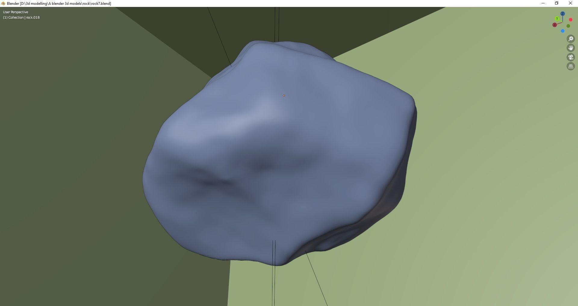 stone rock 3D model_19