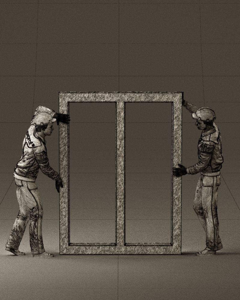 builders with window 1090 3D model_30