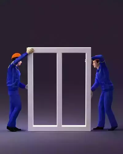 builders with window 1090